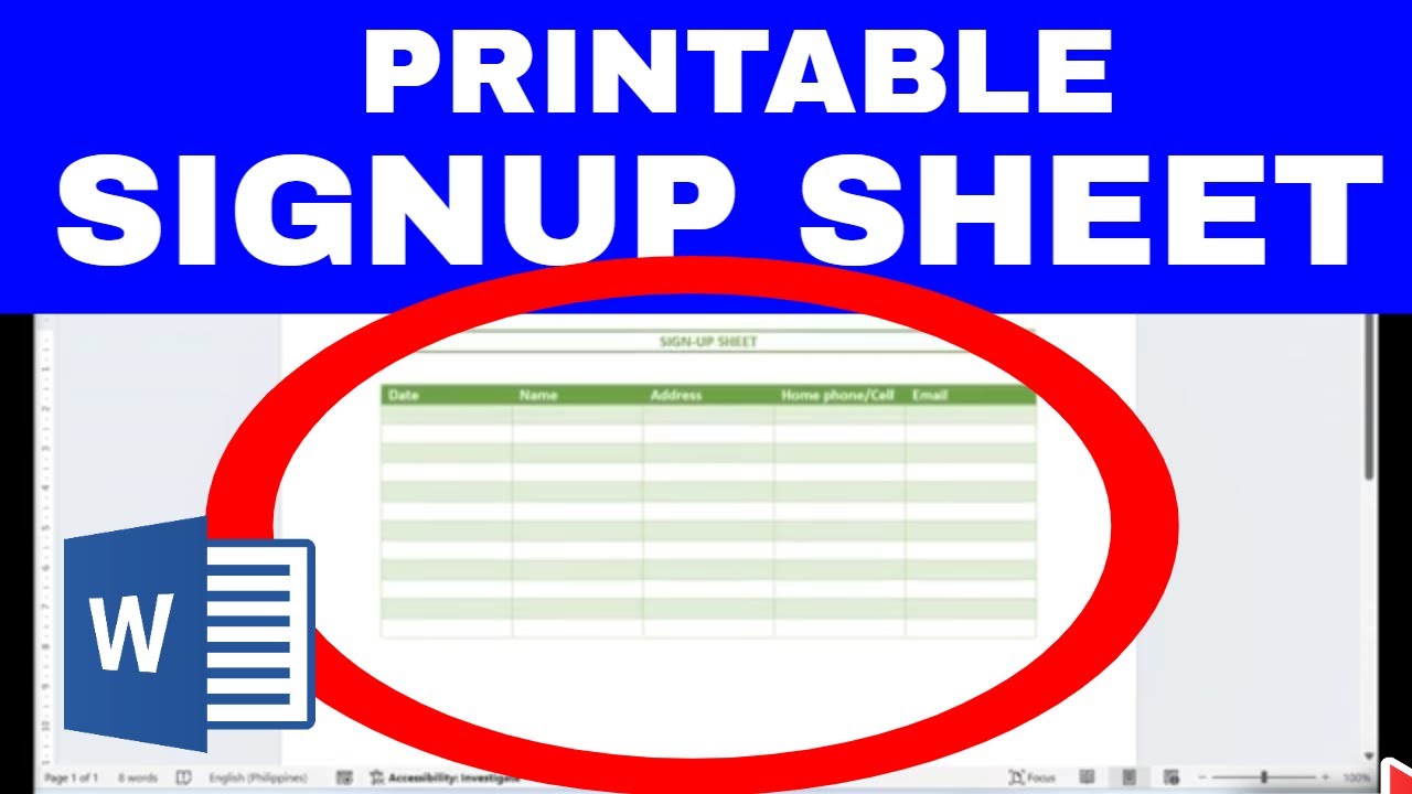 Benefits of Using a Sign-Up Sheet Creator